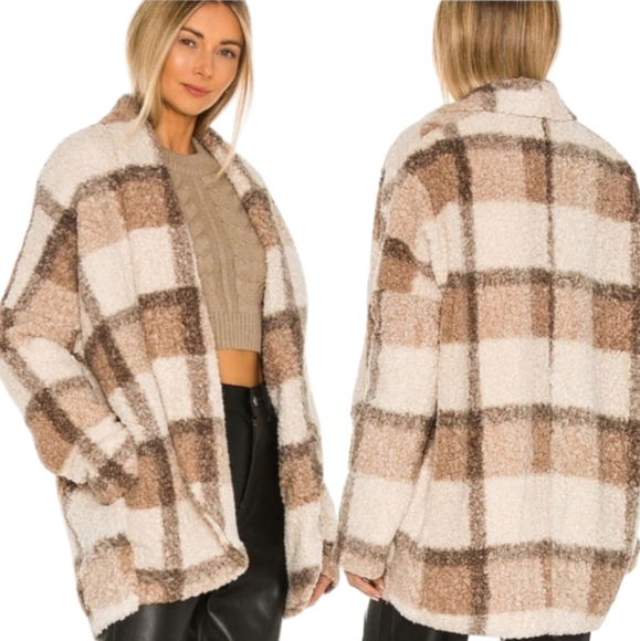 Amanda Uprichard Jackets & Blazers - Sale 💫Amanda Uprichard Aspen cardi coat neutral oatmeal